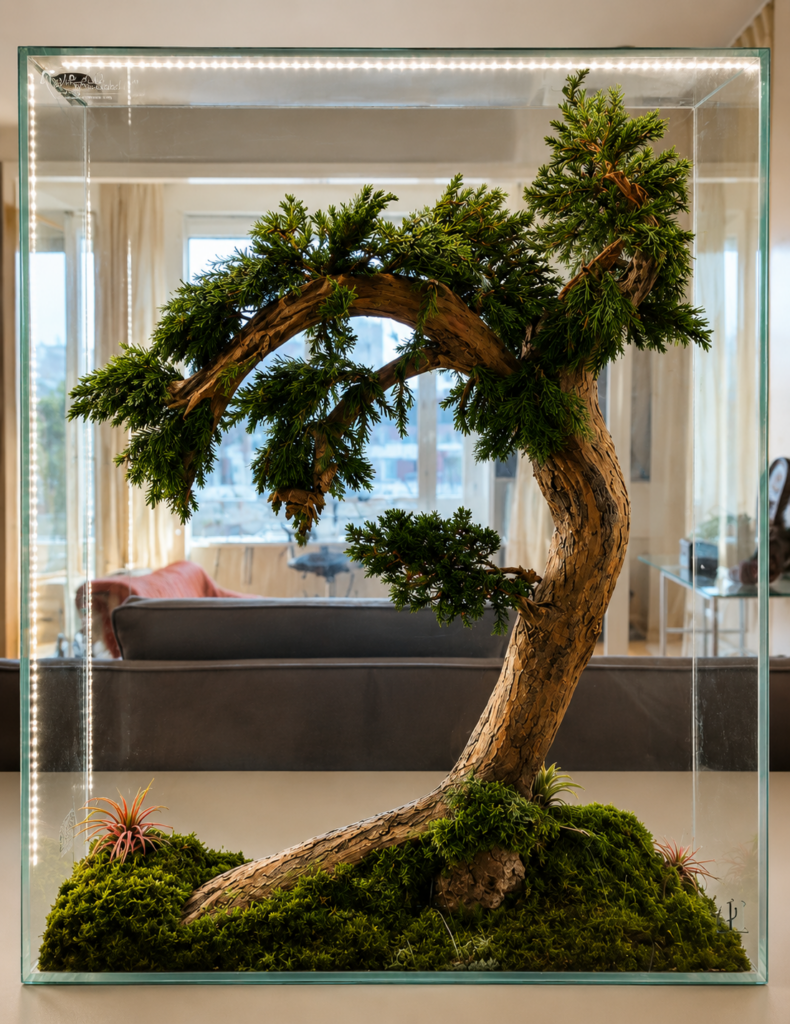 Zen Bonsai Panel No. 1 is part of the SELINN FloraPanels collection, conceived for spaces where Japanese restraint, natural harmony, and timeless craftsmanship become part of everyday living.